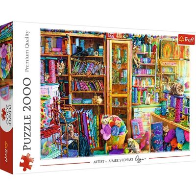 Trefl 27113 Puzzle Katzenparadies 2000 Stück - Puzzle Trefl 27113 Puzzle Katzenparadies 2000 Stück - Puzzle