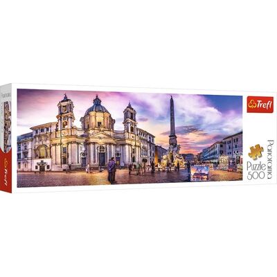 Trefl Modell - Piazza Navona 500 Teile Puzzle Trefl Modell - Piazza Navona 500 Teile Puzzle
