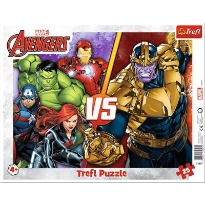 Rompecabezas de Marco de los Vengadores Marvel - 25 Piezas para Niños Rompecabezas de Marco de los Vengadores Marvel - 25 Piezas para Niños