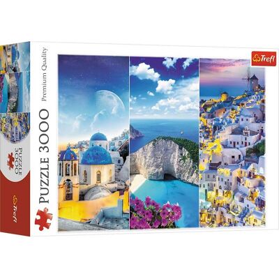 Trefl Modell - Griechenland Urlaub Puzzle 3000 Teile - Puzzles Trefl Modell - Griechenland Urlaub Puzzle 3000 Teile - Puzzles