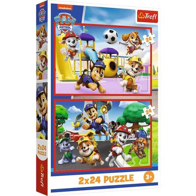 Trefl Modell: 34434 Puzzle - PAW Patrol 2 az 1-ben, 24 részes - Puzzle Trefl Modell: 34434 Puzzle - PAW Patrol 2 az 1-ben, 24 részes - Puzzle