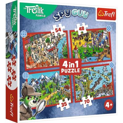 Trefl: 34675 Puzzle - 70 db Rajzfilm Utazás - Puzzle Trefl: 34675 Puzzle - 70 db Rajzfilm Utazás - Puzzle