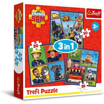 Puzzle 3-in-1 Trefl - Set educativo per bambini Puzzle 3-in-1 Trefl - Set educativo per bambini