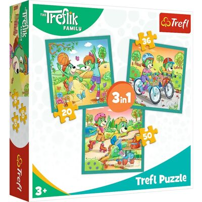 Puzzle Trefl 34872 - 50 pièces - Dessins animés Puzzle Trefl 34872 - 50 pièces - Dessins animés