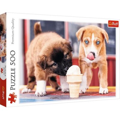 Trefl Modell 37272 - Hunde Eiszeit Puzzle 500 pcs Trefl Modell 37272 - Hunde Eiszeit Puzzle 500 pcs