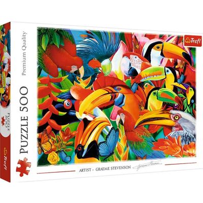 Trefl Modell 37328 Buntes Puzzle - 500 Stück - Puzzle Trefl Modell 37328 Buntes Puzzle - 500 Stück - Puzzle