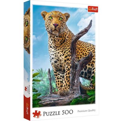 Trefl Leopard Puzzle - 500 Teile Tierpuzzle Trefl Leopard Puzzle - 500 Teile Tierpuzzle