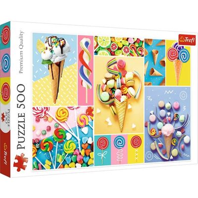 Trefl 37335 Puzzle Lieblings-Süßigkeiten - Puzzel Trefl 37335 Puzzle Lieblings-Süßigkeiten - Puzzel