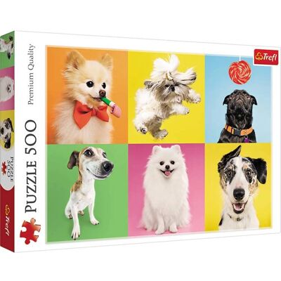 Puzzle Animaux Trefl 37378 - 500 pièces Puzzle Animaux Trefl 37378 - 500 pièces