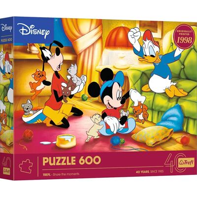 Trefl Mickey Mouse 600 palan palapeli - Palapeli Trefl Mickey Mouse 600 palan palapeli - Palapeli