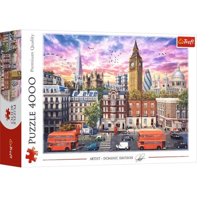 Trefl Značka 4000 dílků Londýnská skládačka - Puzzle Trefl Značka 4000 dílků Londýnská skládačka - Puzzle