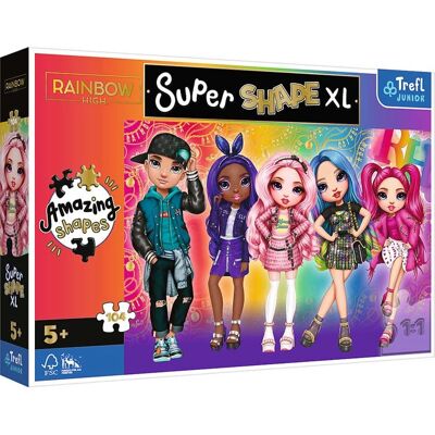 Trefl Rainbow High: Stil 104 XL Puzzle - Formen Puzzle Trefl Rainbow High: Stil 104 XL Puzzle - Formen Puzzle