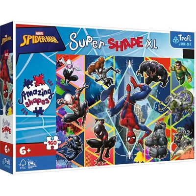 Trefl 50024 Spiderman Puzzle - 160 Teile für Kinder Trefl 50024 Spiderman Puzzle - 160 Teile für Kinder
