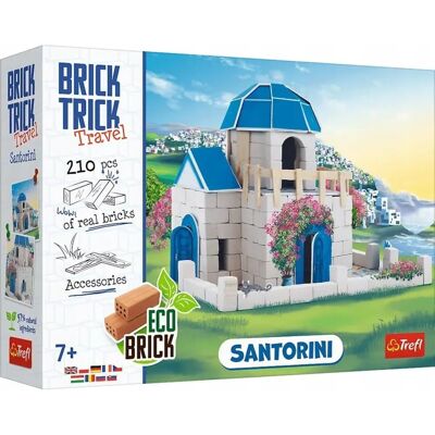 Trefl Brick Trick Santorini - Ekologiczne klocki do budowania Trefl Brick Trick Santorini - Ekologiczne klocki do budowania