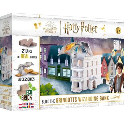 Trefl Harry Potter Brick Trick - Kouzelnická Banka - Stavební Kostky Trefl Harry Potter Brick Trick - Kouzelnická Banka - Stavební Kostky