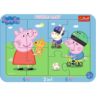 Trefl Puzzle 80021 - Puzzle bébé pour enfants dès 2 ans - Publicité Trefl Puzzle 80021 - Puzzle bébé pour enfants dès 2 ans - Publicité