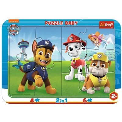 Trefl Baby Paw Patrol Puzzle - 80022 - 2 év feletti gyerekeknek Trefl Baby Paw Patrol Puzzle - 80022 - 2 év feletti gyerekeknek