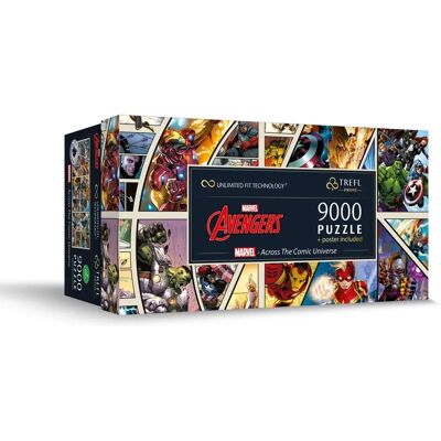Puzzle Marvel Trefl 9000 - Univers de la BD Puzzle Marvel Trefl 9000 - Univers de la BD
