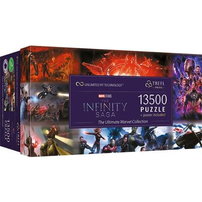 Puzzle Marvel 13500 elementów Trefl - Technologia UFT Puzzle Marvel 13500 elementów Trefl - Technologia UFT
