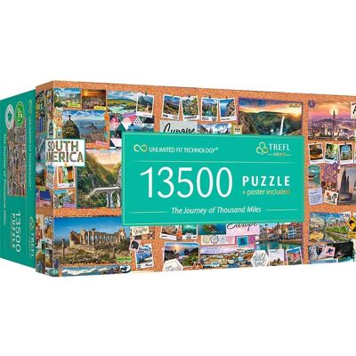 Trefl 81025 Puzzle - UFT Viaggio di Mille Miglia 13500 pezzi Trefl 81025 Puzzle - UFT Viaggio di Mille Miglia 13500 pezzi