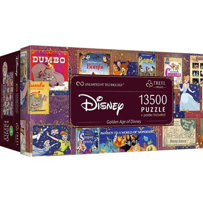 Trefl Disney Puzzle - 13500 Stück - Goldenes Zeitalter Disney Trefl Disney Puzzle - 13500 Stück - Goldenes Zeitalter Disney