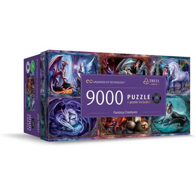 Trefl UFT Puzzle 9000 - Anne Stokes - Fantasie - Kreaturen Trefl UFT Puzzle 9000 - Anne Stokes - Fantasie - Kreaturen