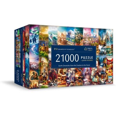 Trefl 21000 Puzzle - Chronicles Serie - Lehrreich & Spaß Trefl 21000 Puzzle - Chronicles Serie - Lehrreich & Spaß