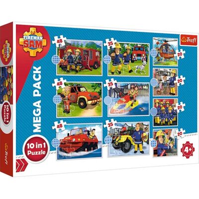 Trefl 90382 Puzzle Feuerwehrmann Sam - 48 Stück Trefl 90382 Puzzle Feuerwehrmann Sam - 48 Stück