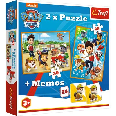 Trefl Puzzle 90790 - Cartoons 48, 30, Memory-Spiel - Puzzle für Kinder Trefl Puzzle 90790 - Cartoons 48, 30, Memory-Spiel - Puzzle für Kinder