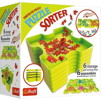 Trefl Puzzle Rendező - 6 Doboz - Puzzle Organizer Trefl Puzzle Rendező - 6 Doboz - Puzzle Organizer