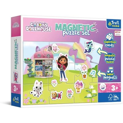 Magnetyczne Puzzle Świat dla Gabi Gabbys Domku Lalki Magnetyczne Puzzle Świat dla Gabi Gabbys Domku Lalki
