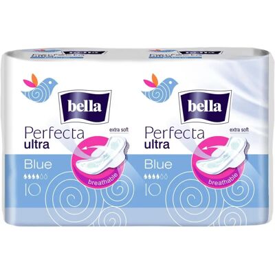 BELLA Perfecta Slim Blue Damenbinden - Damenbinden BELLA Perfecta Slim Blue Damenbinden - Damenbinden