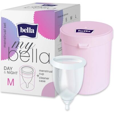 MyBella Comfort M Silikonový Menstruační Kelímek - 29ml - Opakovaně použitelný MyBella Comfort M Silikonový Menstruační Kelímek - 29ml - Opakovaně použitelný