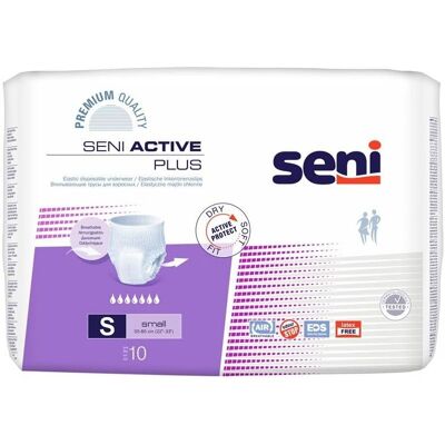 Seni Active Plus Inkontinenz-Unterwäsche - Größe S Seni Active Plus Inkontinenz-Unterwäsche - Größe S