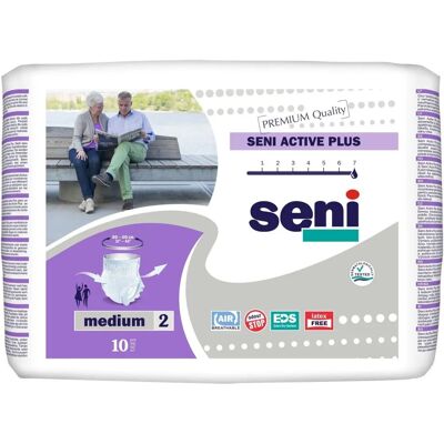 Seni Active Plus Inkontinenzslips M - 10 Stück Seni Active Plus Inkontinenzslips M - 10 Stück