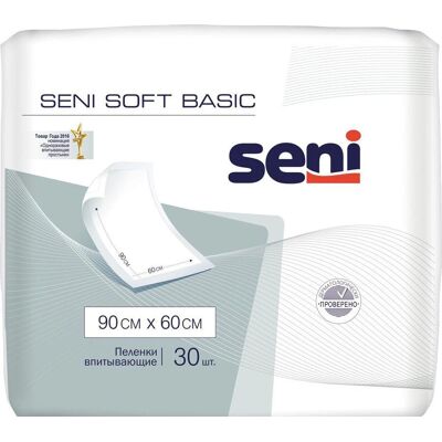 Seni Soft Basic Absorpční podložka na inkontinenci - Podložka Seni Soft Basic Absorpční podložka na inkontinenci - Podložka