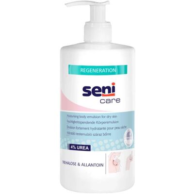 Seni Bodylotion - Feuchtigkeitsspendend, Vegan, 4% Urea, 500ml Seni Bodylotion - Feuchtigkeitsspendend, Vegan, 4% Urea, 500ml
