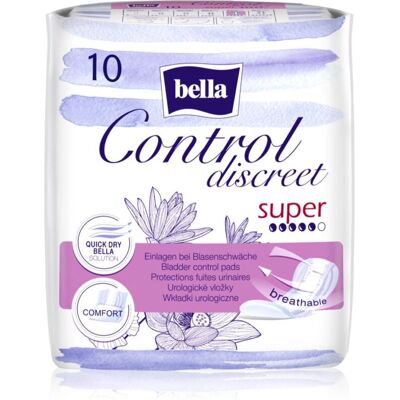 BELLA Control Discreet Super - Incontinence Pads BELLA Control Discreet Super - Incontinence Pads