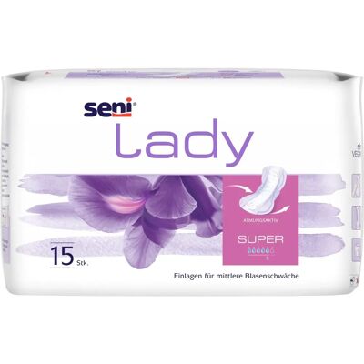 TZMO Deutschland GmbH Seni Lady Inkontinenzeinlage - Super TZMO Deutschland GmbH Seni Lady Inkontinenzeinlage - Super