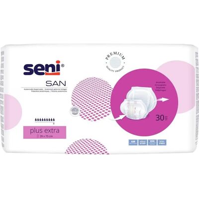 Seni San Plus Extra Inkontinenzvorlage - Inkontinenzvorlage Seni San Plus Extra Inkontinenzvorlage - Inkontinenzvorlage