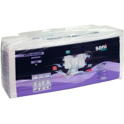 SENI Super Plus Inkontinenzslip L - Incontinence Slip SENI Super Plus Inkontinenzslip L - Incontinence Slip