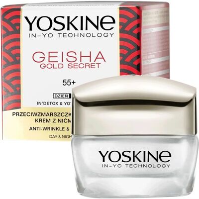 Yoskine Geisha Gold Secret Anti-Aging Gesichtscreme 55+ - Tag & Nacht Yoskine Geisha Gold Secret Anti-Aging Gesichtscreme 55+ - Tag & Nacht