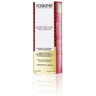 Yoskine Geisha Gold Secret Augencreme - Anti-Falten, 15ml Yoskine Geisha Gold Secret Augencreme - Anti-Falten, 15ml