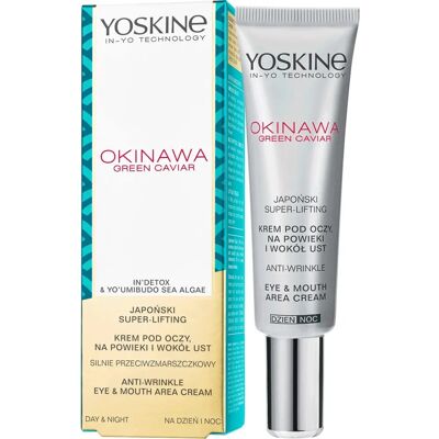 Yoskine Okinawa Green Caviar Oog- & Lipcrème - Anti-Aging, Lifting, 15ml Yoskine Okinawa Green Caviar Oog- & Lipcrème - Anti-Aging, Lifting, 15ml