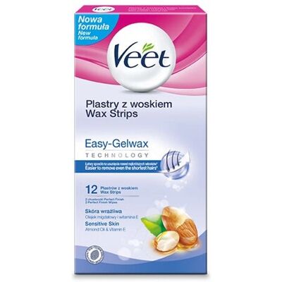 Veet Wachsstrips mit Easy Strip (12 Stück) Veet Wachsstrips mit Easy Strip (12 Stück)