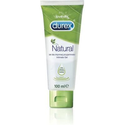 Přírodní lubrikant Durex 100 ml na bázi vody - Lubrikant Přírodní lubrikant Durex 100 ml na bázi vody - Lubrikant