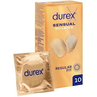 Durex Sensual No Latex Preservativi - 10 pz Durex Sensual No Latex Preservativi - 10 pz