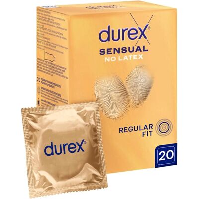 Prezervative Durex Sensual No Latex - 20 buc Prezervative Durex Sensual No Latex - 20 buc
