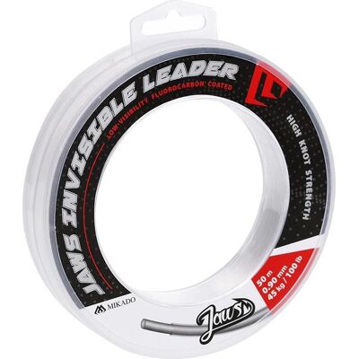 Jaws Invisible 50 M Transparente Angelschnur - Angelschnur Jaws Invisible 50 M Transparente Angelschnur - Angelschnur
