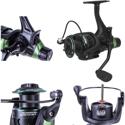 Reel de Carpfishing Mikado Nexton Fd - Modelo 6000 - Grafito Ligero Reel de Carpfishing Mikado Nexton Fd - Modelo 6000 - Grafito Ligero
